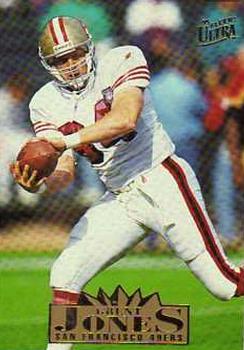 Brent Jones San Francisco 49ers 1995 Ultra Fleer NFL #298